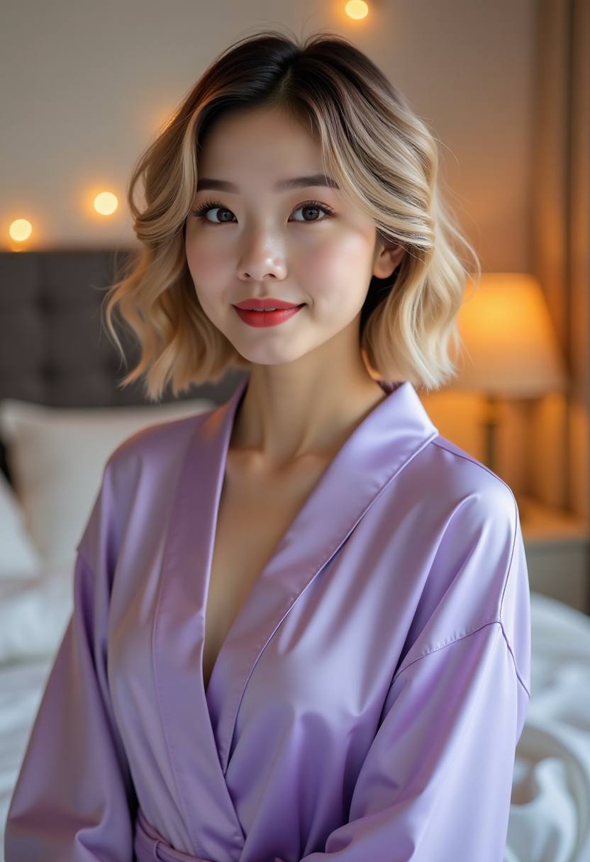 天桥晚霞